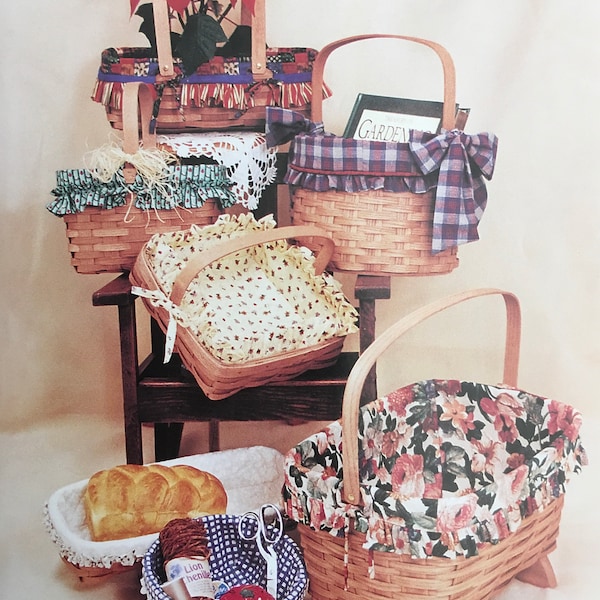 PDF Sewing Basket Liners