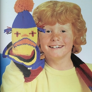 PDF Knit Children Scarf Ended By A Glove Puppet