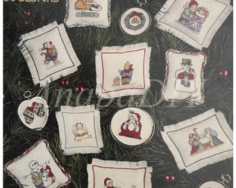 PDF 30 Cross-Stitch Christmas Ornaments