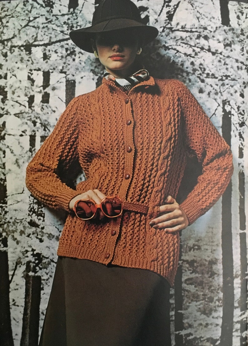 PDF Crochet Cardigan image 1