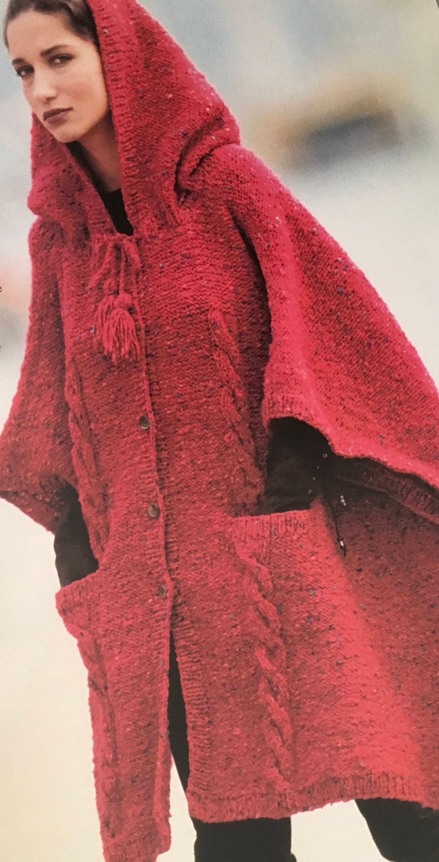 Nordic Poncho - Etsy Australia