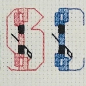 PDF 2 Cross-Stitch Alphabet Stitch II