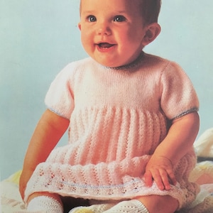 PDF Knit Baby Smock