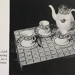 PDF Crochet Tray