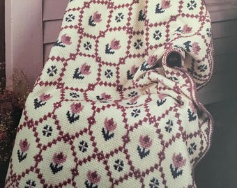 PDF Crochet/Cross-Stitch Afghan