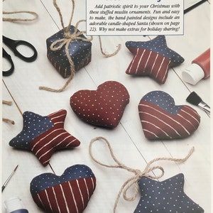 PDF Sewing Ornaments + BONUS (Santa Candle)