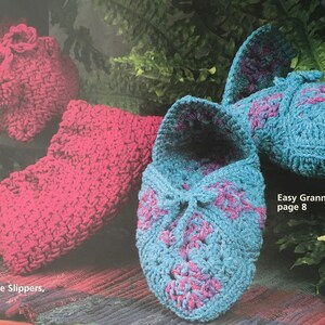 PDF 2 Crochet Slippers