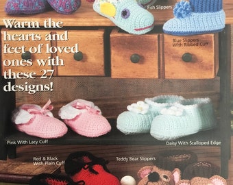 PDF 7 Crochet Slippers