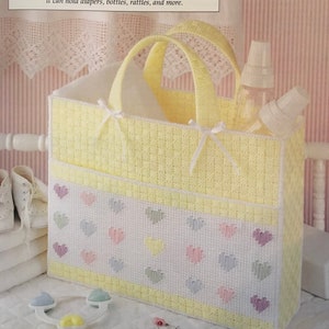 PDF-draagtas van plastic canvas voor baby's