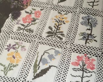 PDF Crochet/Cross-Stitch Afghan