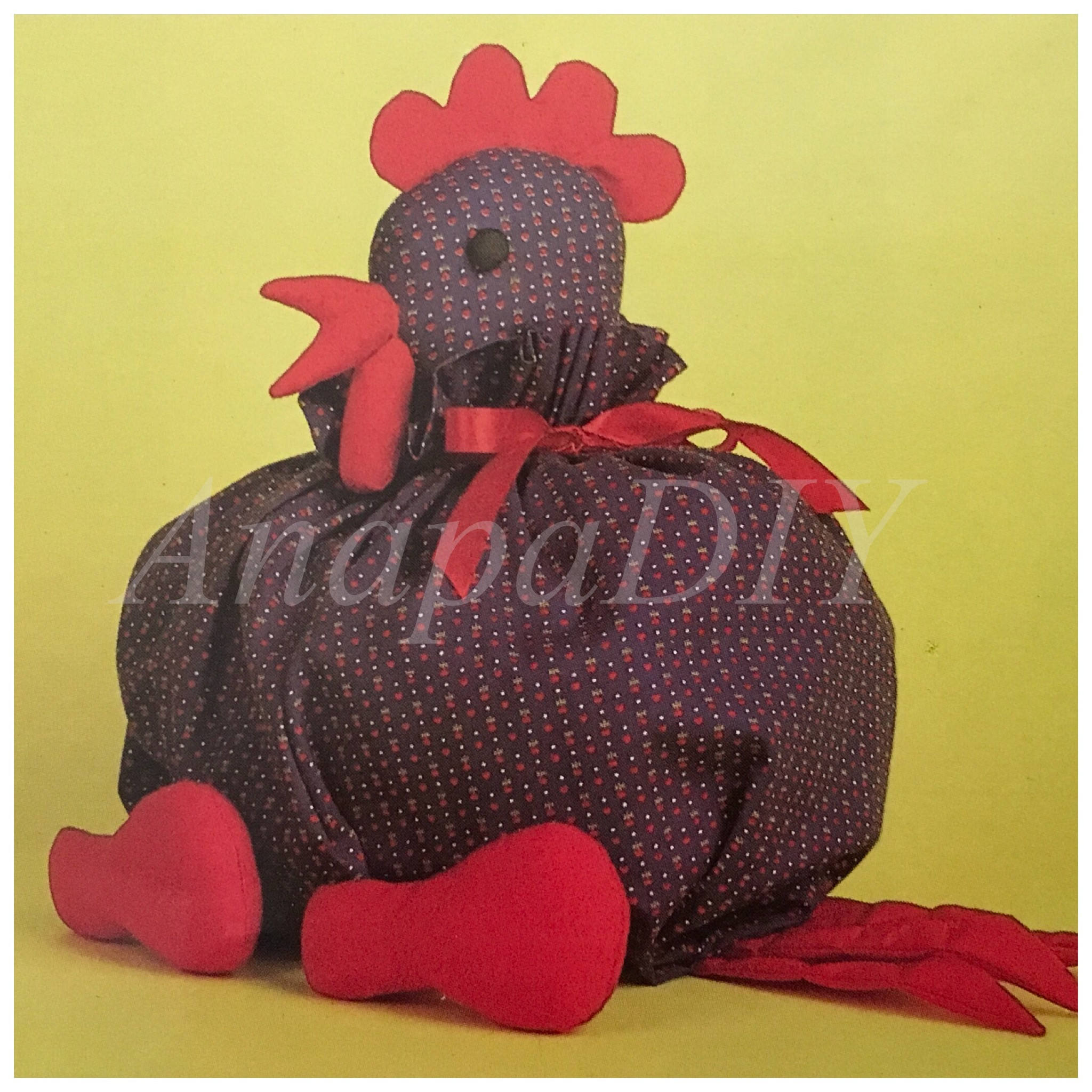PDF Couture Coq Pyjama Sac