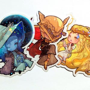 Elden Ring Holographic Vinyl Stickers