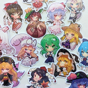 Touhou Project 3” Holographic Vinyl Sticker