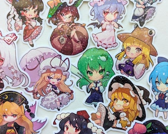 Touhou Project 3” Holographic Vinyl Sticker