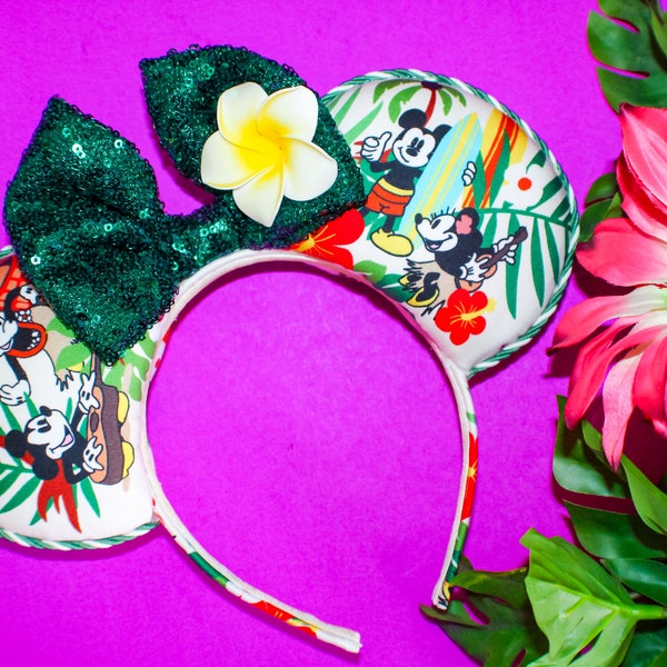 Minnie Mouse Luau - Etsy