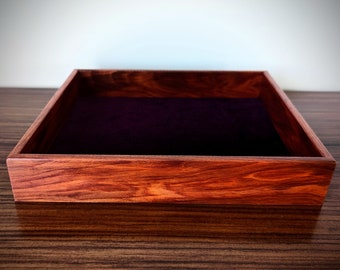 Redheart handmade valet tray