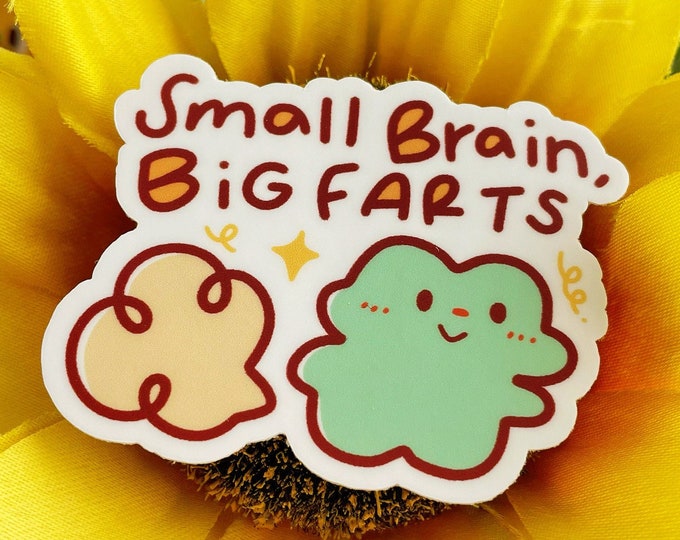 RETIRING Farting Frog | Vinyl Sticker