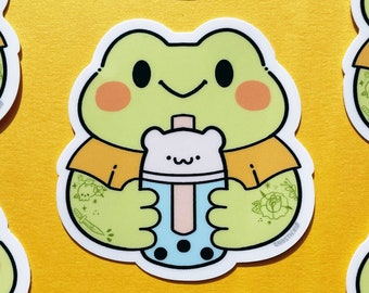 Tattooed Frog | Vinyl Sticker