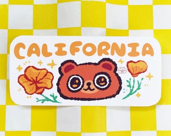 California Bear | Vinyl Sticker