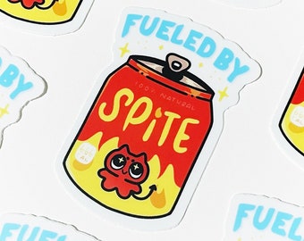 Fueled by Spite | Vinyl Sticker