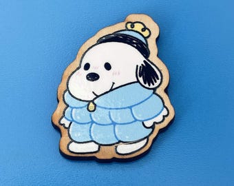 Snoopy Puffer | Pin or Magnet | You Choose!