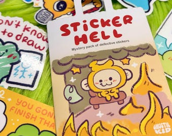 Sticker Hell | Mystery Pack of Defective Stickers