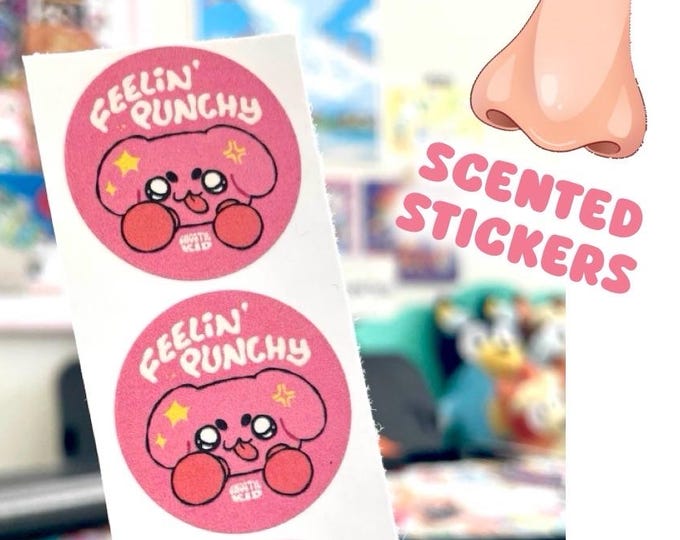 Punchy| Scented Sticker