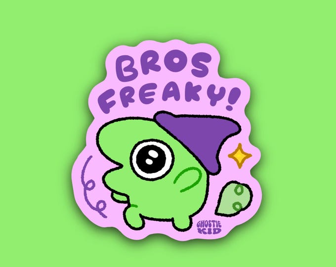 Bros FREAKY | Glep | Vinyl Sticker
