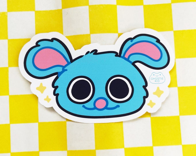 Blue Mouse | Vinyl Sticker