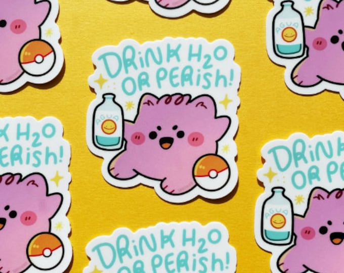 Drink H2O | Vinyl Sticker
