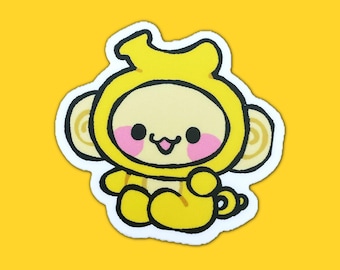 Nana the Banana Monkey | Vinyl Sticker