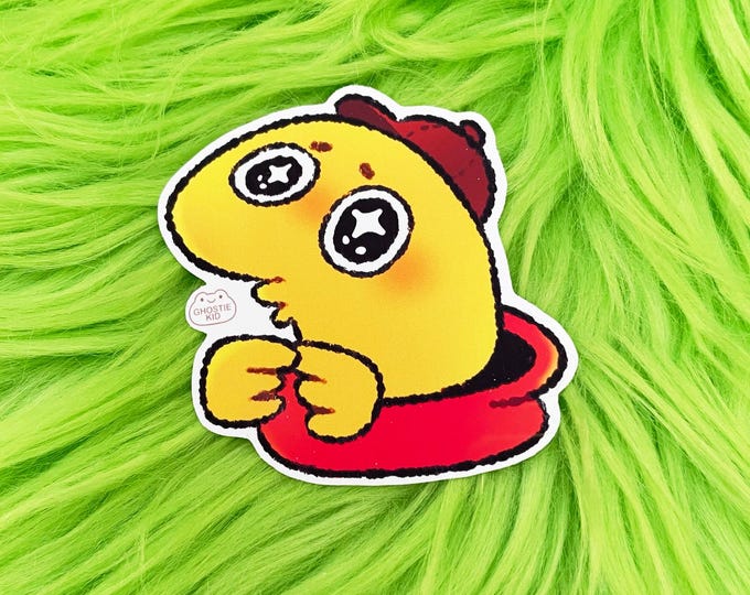 Charlie Smiling Friends | Vinyl Sticker