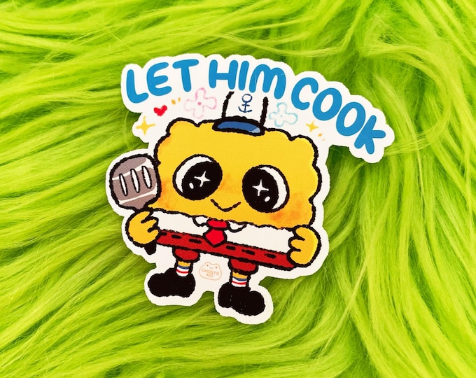 Let Him Cook | Vinyl Sticker