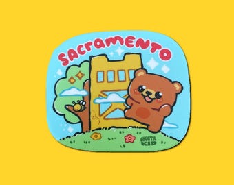 Sacramento | Vinyl Sticker