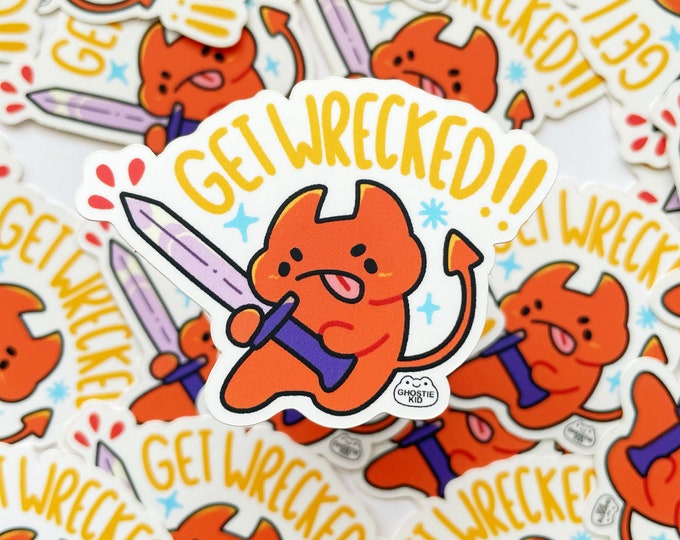 Get Wrecked | Vinyl Sticker