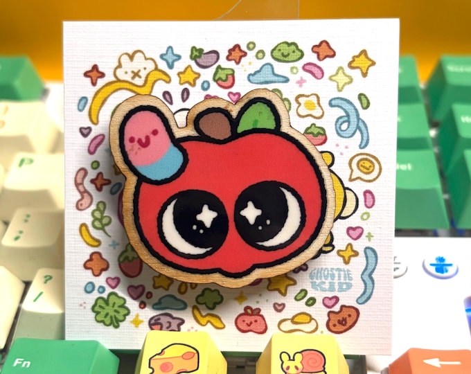 Manz Apple | Pin or Magnet | You Choose!