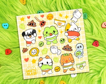 Undie Peek! | Vinyl Sticker Sheet
