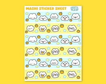 Ghost Frog Sticker Sheet