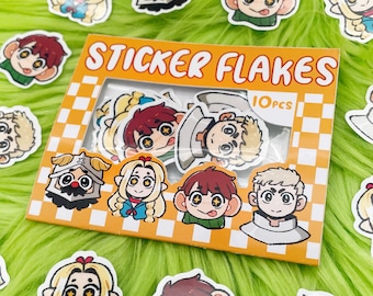 Dungeon Sticker Flakes | MINI Vinyl Stickers