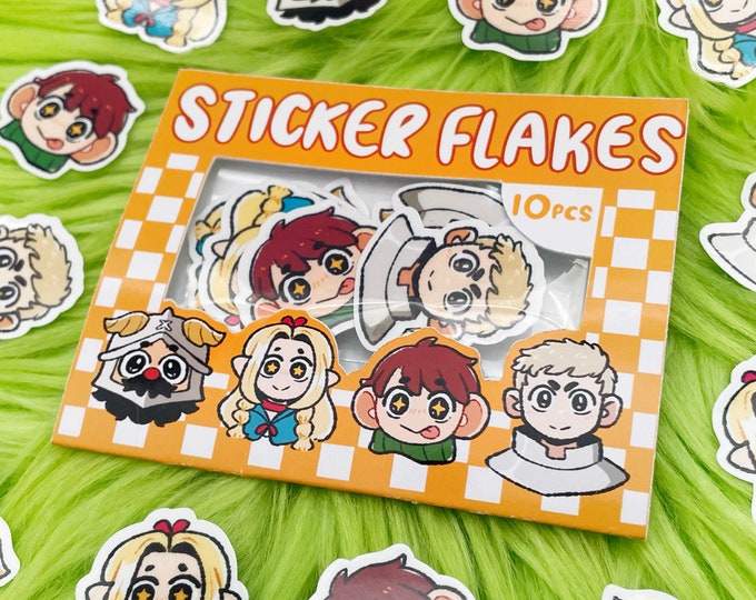 Dungeon Sticker Flakes | MINI Vinyl Stickers