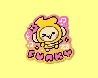 Funky Monkey| Nana | Vinyl Sticker