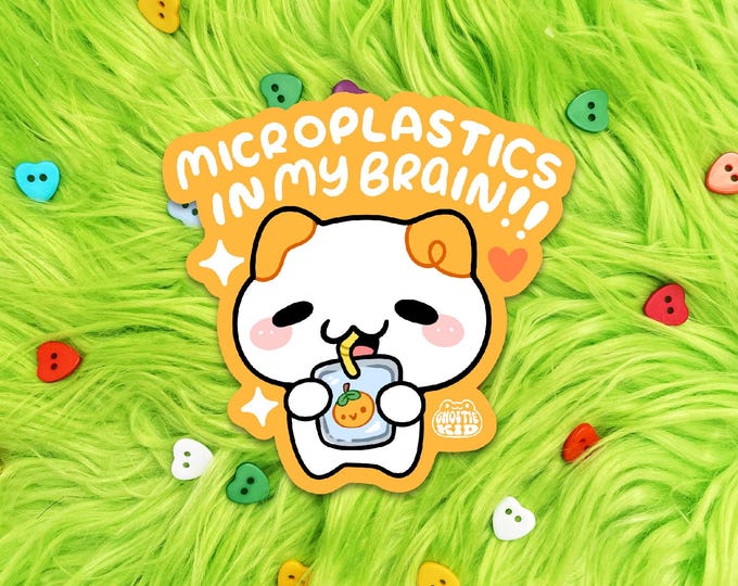 Microplastics | Vinyl Sticker!