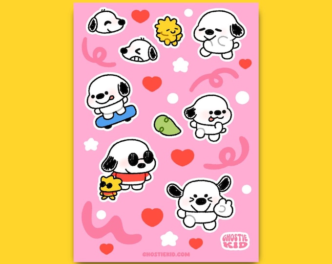 Snooby Dog | Sticker Sheet