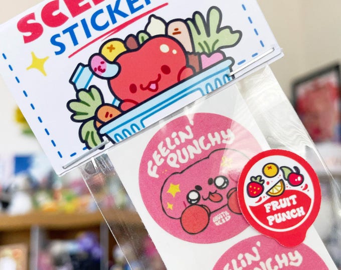 Punchy| Scented Sticker