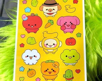 Ghostiekid Characters | Art Print