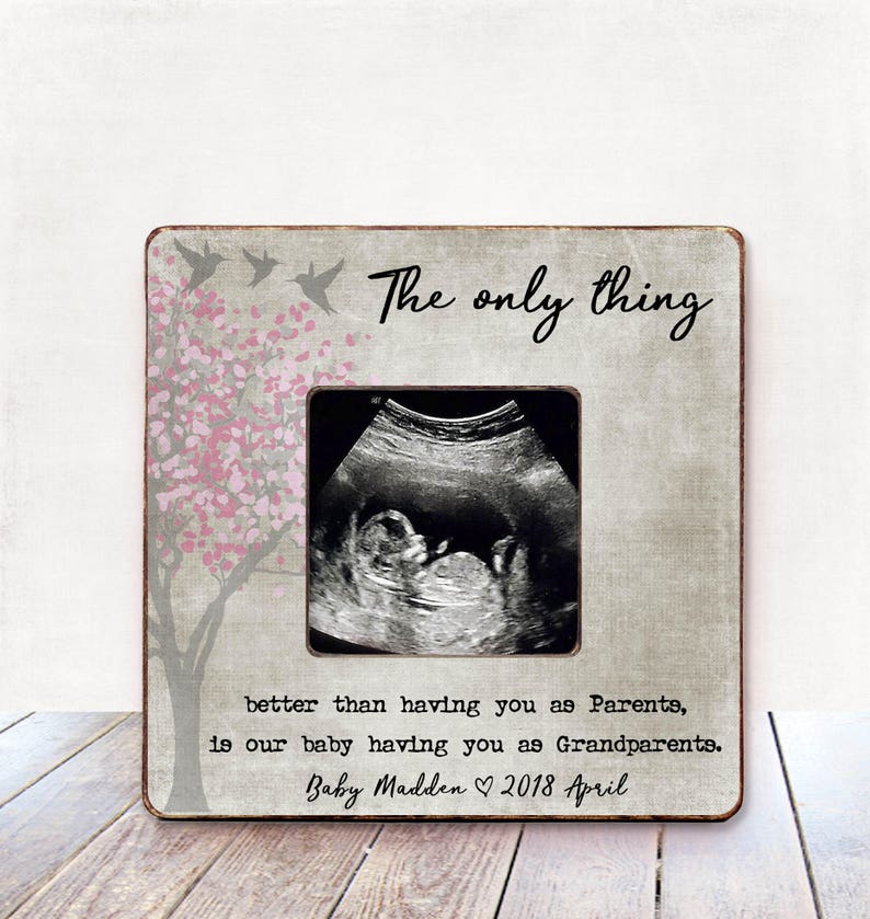 Pregnancy Reveal Mom Gift New product!! Dad only th Grandparent Mail order cheap Frame The