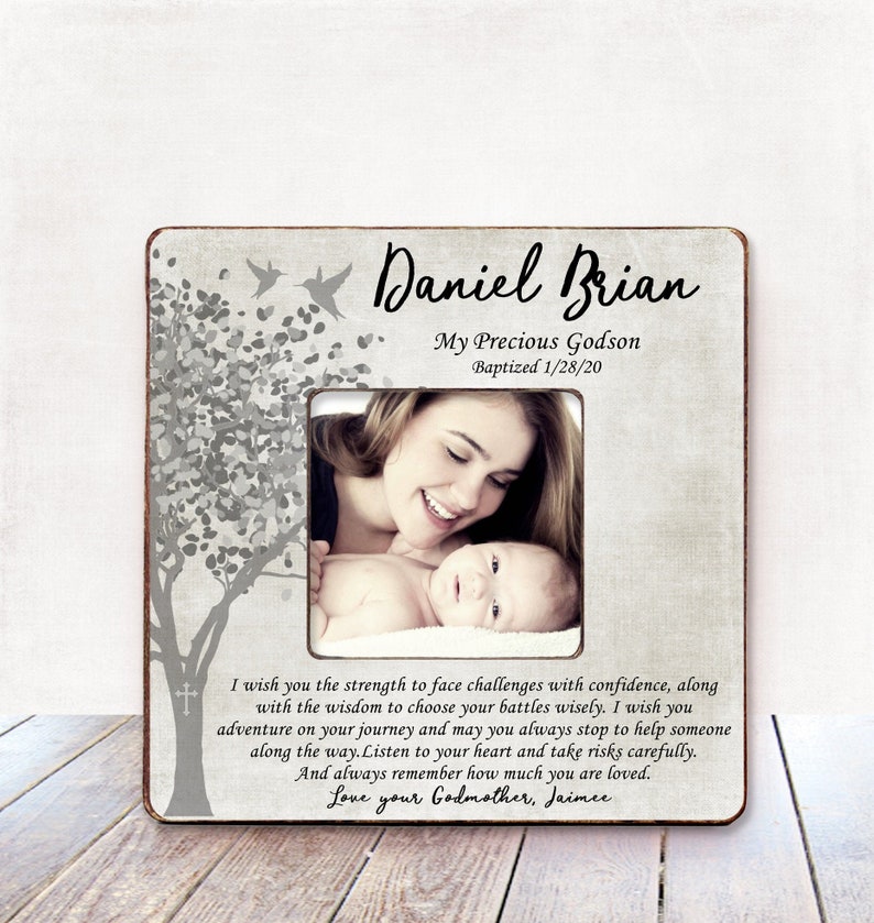 Baptism Gift for Godson Baptism Gift Boy Catholic Christening Etsy