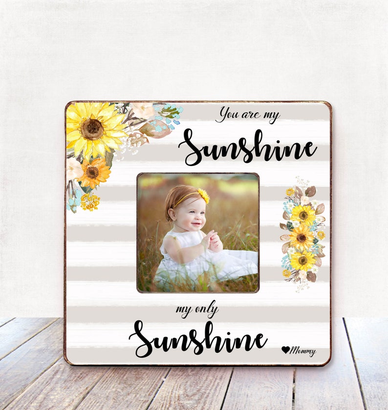You Are My Sunshine Frame Nursery Decor Image 0