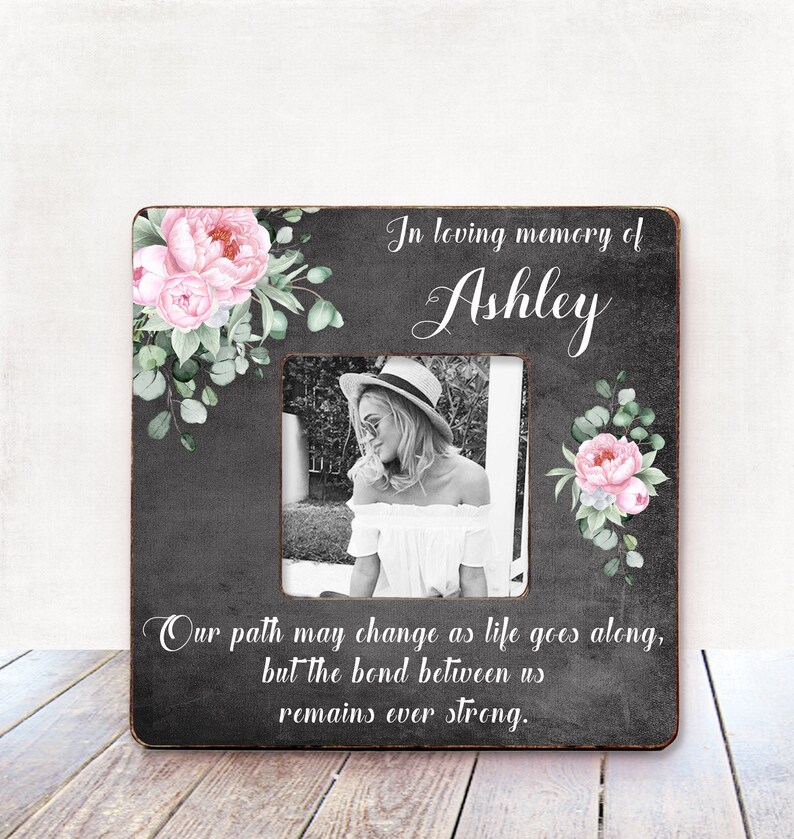 Loss of Sister Gift Memorial Frame Sympathy Gift Sister Etsy