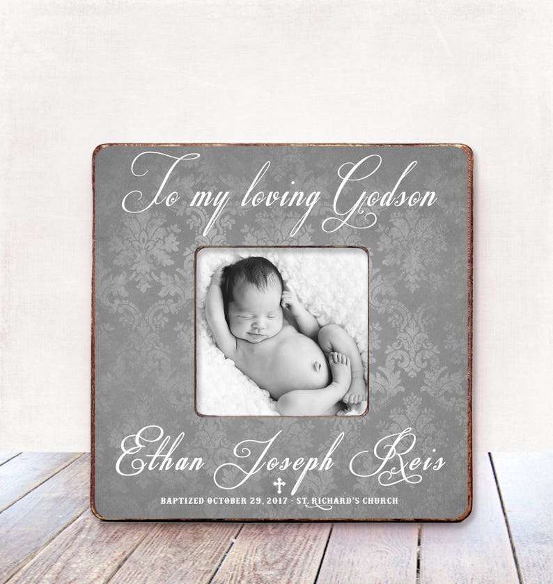 Baptism Gift Boy Christening Gift Boy Personalized Picture Frame Baptism Gift For Godson Gift Godson Baptism Gift Christening Gift Godchild Photography Craft Supplies Tools